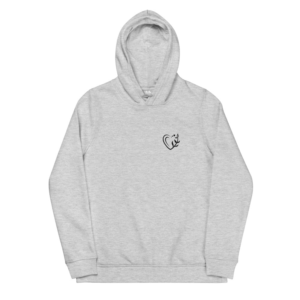 Women's ECO fitted hoodie - Heart