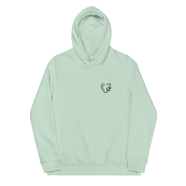 Women's ECO fitted hoodie - Heart