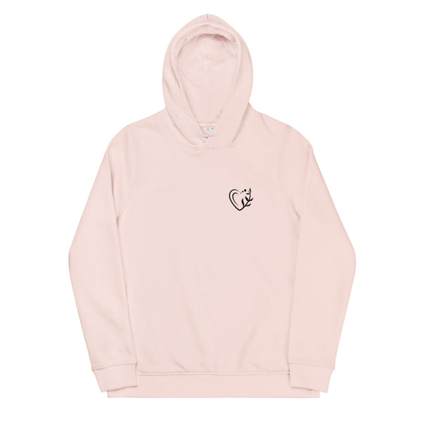 Women's ECO fitted hoodie - Heart